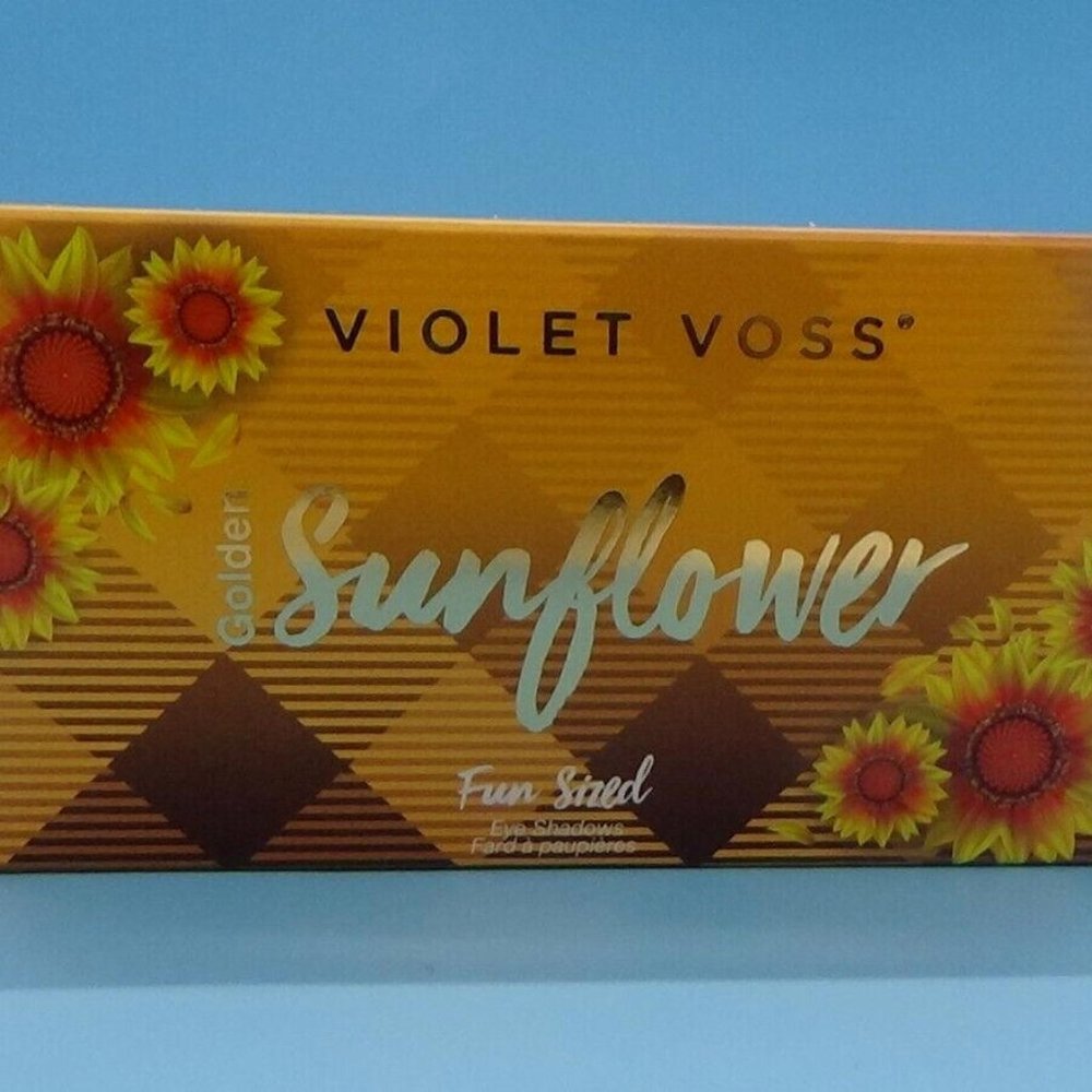 AUTHENTIC Violet Voss Golden Sunflower Fun Sized Eye Shadow Palette BNIB